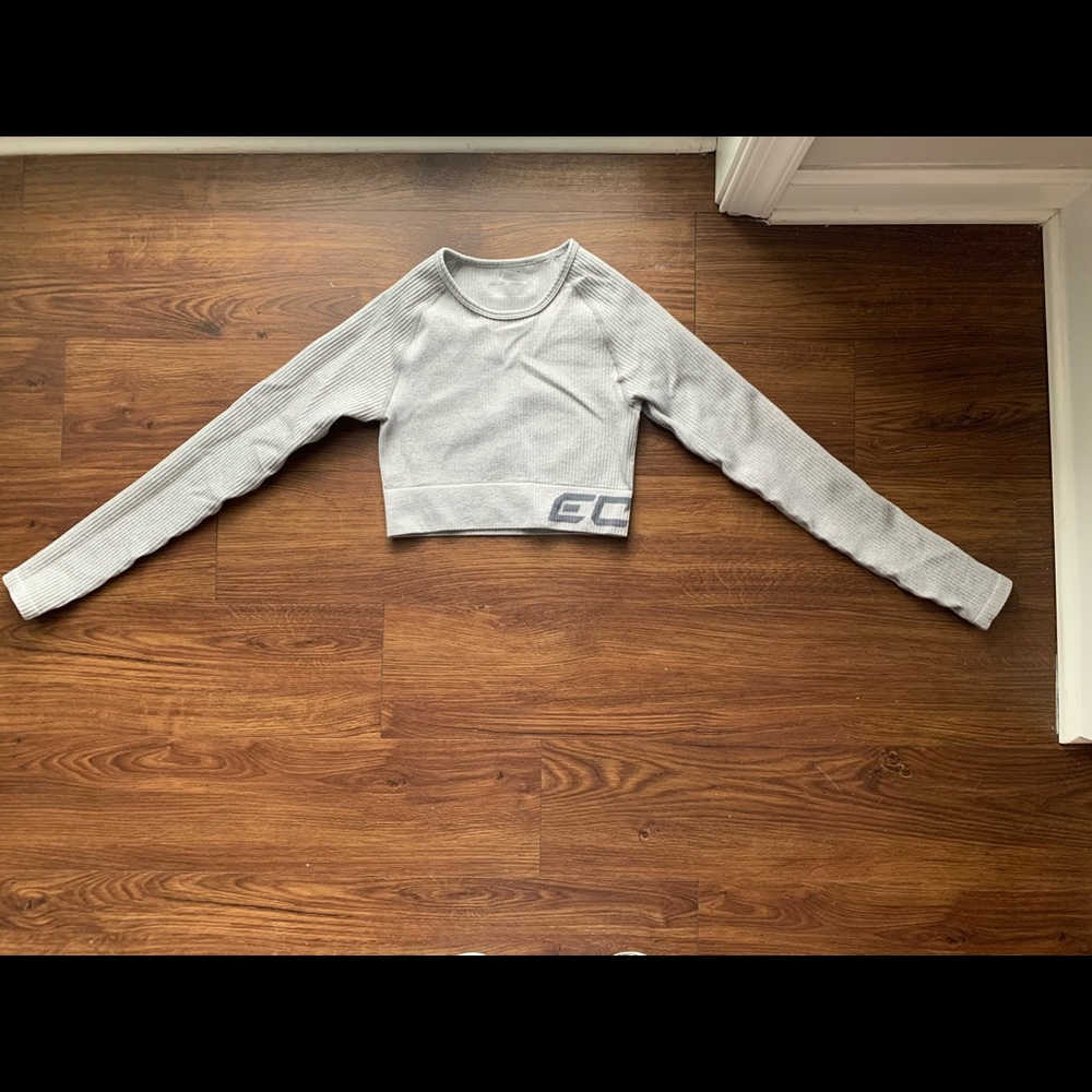 Echt women-arise comfort long sleeve top -flint XS